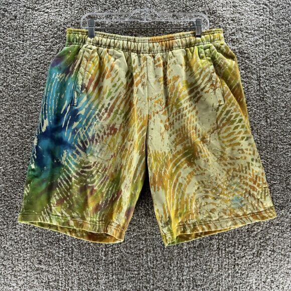 Adidas Shorts Pharrell Williams Human Race March Madness Men Large Terry Tie Dye - Picture 1 of 13